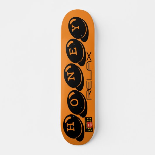 HONEY RELAX JMT-skateboard, 7 ¾-inch deck Persoonlijk Skateboard (Voorkant)