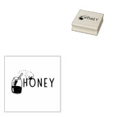 Honey Rubber Stamp Rubberstempel (Gestempeld)