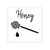 Honey Rubber Stamp Rubberstempel (Afrduk)