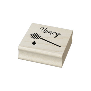 Honey Rubber Stamp Rubberstempel