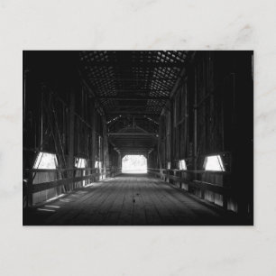 Honey run cover Bridge Chico California Briefkaart