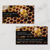 Honey Seller - Beekeeper Visitekaartje (Voorkant / Achterkant)