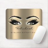 Honey Sepia Gold Makeup Artist Beauty Lashes Muismat (Met muis)