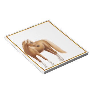 Honey Sorrel Riding Horse Notitieblok