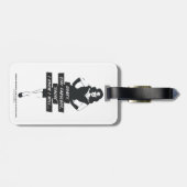 Honey, stay fabulous, 'cause I know I will... Bagagelabel (Achterkant horizontaal)