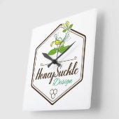 Honey Suckle Vierkante Klok (Hoek)