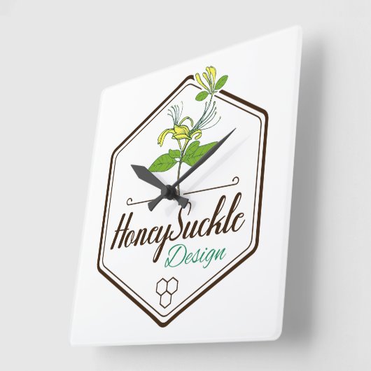 Honey Suckle Vierkante Klok (Hoek)