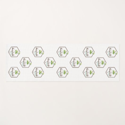 Honey Suckle Yogamat (Voorkant (horizontaal))