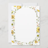 Honey Theme Hij zei dat ze Vrijgezellenfeest spel  Kaart (Achterkant)