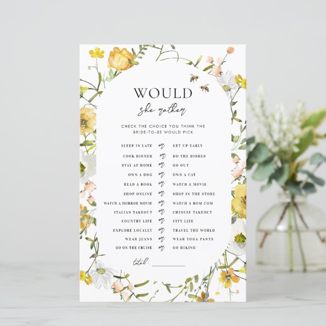 Honey Theme Vrijgezellenfeest zou ze liever spel (Staand voorkant)