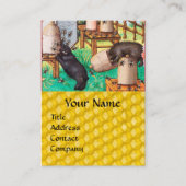 HONEY THIEF BEREN, BEES, BEE HIV-HIV-AIDS VISITEKAARTJE (Voorkant)