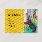 HONEY THIEF BEREN, BEES, BEE HIV-HIV-AIDS VISITEKAARTJE (Voorkant)