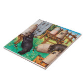 HONEY THIEF BEREN, BEES, BEE HIV-HIV-HIV-HIV-AIDS TEGELTJE (Zijkant)