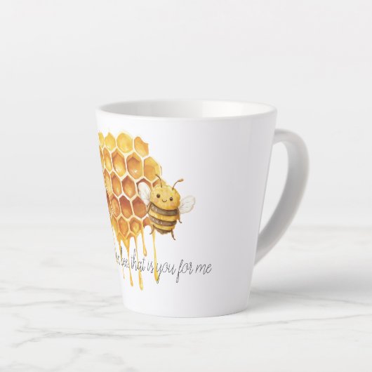 Honey to a Bee Latte Mok (Rechterhoek)