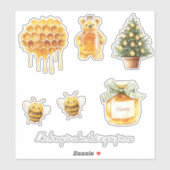 Honey to a Bee Sticker (Vel)