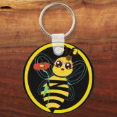 Honey Toon Bee Sleutelhanger (Voorkant)