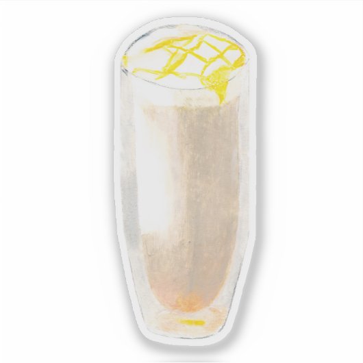 Honey Vanilla Tea Latte Sticker (Voorkant)