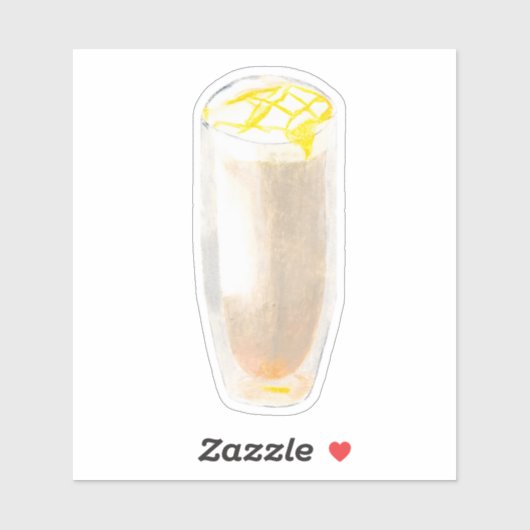 Honey Vanilla Tea Latte Sticker (Vel)