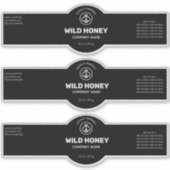 Honey Vinyl Zwarte Label (Voorkant)