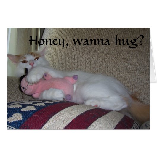 HONEY, WANNA HUG? OF NIETS ANDERS? (Voorkant Horizontaal)