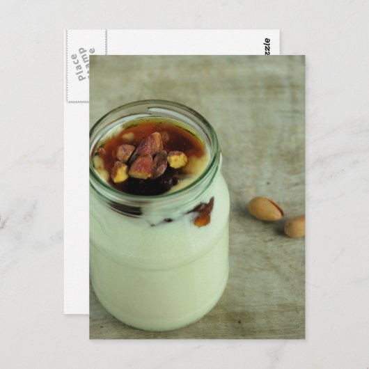 Honey Yogurt Briefkaart (Voorkant / Achterkant)