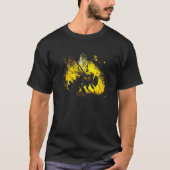 Honeybee and bumble bee for American hive beekeepe T-shirt (Voorkant)
