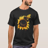 Honeybee and bumble bee for American hive beekeepe T-shirt (Voorkant)