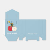 Honeybee Apple Rosh HaShana Bedankdoosjes (Uitgevouwen)