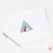 Honeybee Apple Rosh HaShana Classic Round Sticker (Envelop)