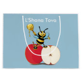 Honeybee Apple Rosh HaShana Groot Cadeauzakje (Voorkant)