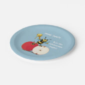Honeybee Apple Rosh HaShana Papieren Bordje (Gekanteld)