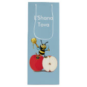 Honeybee Apple Rosh HaShana Wijn Cadeautas (Voorkant)