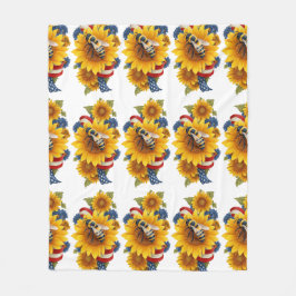 HoneyBee Cadeau Fleece Deken