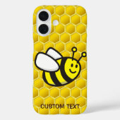 Honeybee Cartoon iPhone Case (Achterkant)