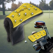 Honeybee Cartoon Pattern Golfheadcover