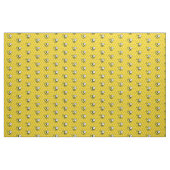 Honeybee Cartoon Pattern Stof (Yard (91,4 cm))
