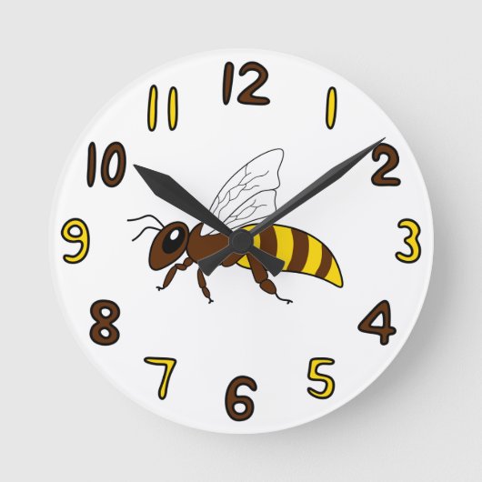 Honeybee Clock Grote Klok (Voorkant)