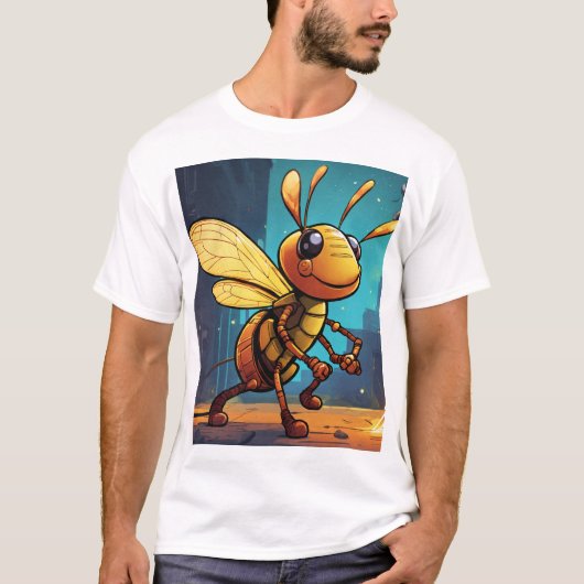 Honeybee Digital Design Logo T-shirt (Voorkant)