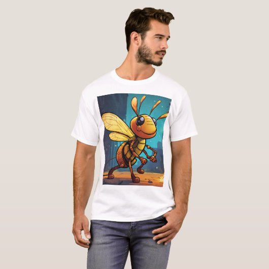 Honeybee Digital Design Logo T-shirt (Voorkant volledig)