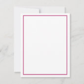 Honeybee en Alstromerias Enclosure Kaart (Achterkant)