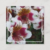 Honeybee en Alstromerias Enclosure Kaart (Voorkant)