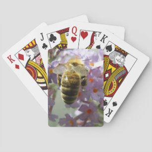 Honeybee en Boeddleia Flowers Spelkaarten Pokerkaarten