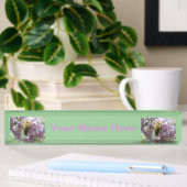 Honeybee en Buddleia Flowers Aangepaste naamplaat Naambordje