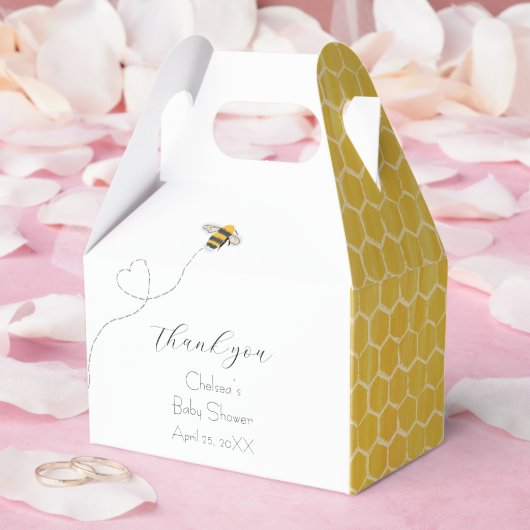 Honeybee Favor Box Bedankdoosjes (Huwelijk)