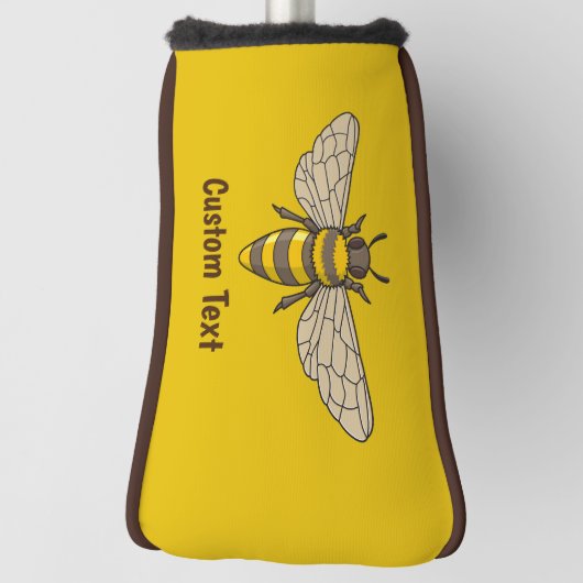Honeybee Golf Head Hoesje Golfheadcover (Draai 90)