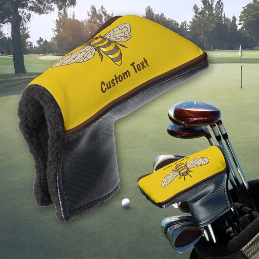 Honeybee Golf Head Hoesje Golfheadcover