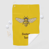 Honeybee Golf Towel Golfhanddoek (Insitu)