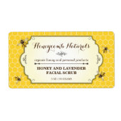 Honeybee Handmade Etiket (Voorkant)