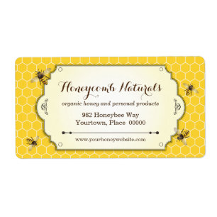 Honeybee Handmade Return-adres Etiket