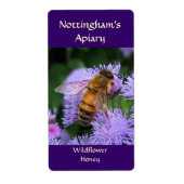 Honeybee Honey Label (Voorkant)